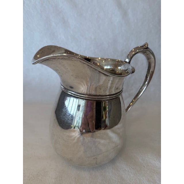 Mid 20th Century Sterling Silver Water Pitcher For Sale In New York - Image 6 of 6