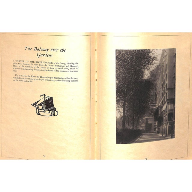 Traditional "The Savoy London" 1923 Cecil, Hugh For Sale - Image 3 of 12