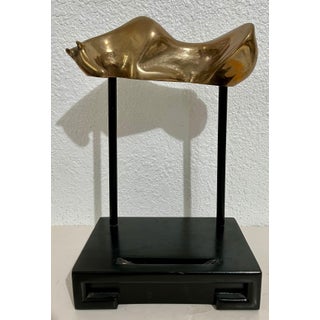 Colin Webster Watson, Bronze Modernist Biomorphic Sculpture Horse, Stand Colin Webster Watson Art Deco, 1970 For Sale