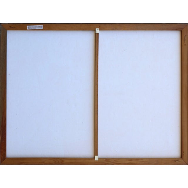 Folk Art Music Festival, Jalal Gharbi Oil on Canvas Painting For Sale - Image 3 of 4