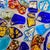 Baccerini Portofino Fused Art Glass Catchall Dish – Blue & Gold Square Italian Trinket Tray For Sale In Dallas - Image 6 of 8