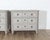 Pair of 19th Century Swedish Gustavian Painted Chests of Drawers For Sale - Image 10 of 16