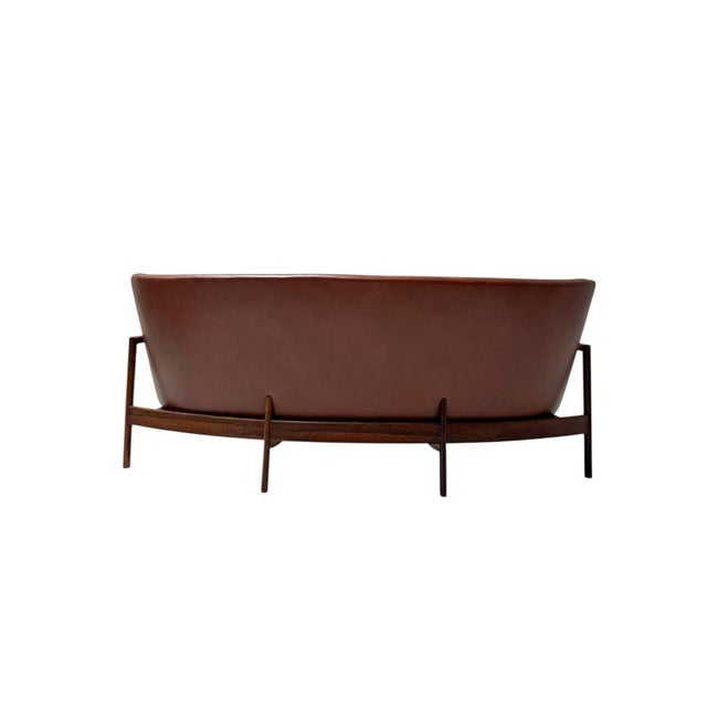 Mid-Century Modern Mid-Century Modern Sofa by Ib Kofod-Larsen for Frõscher, 1970s For Sale - Image 3 of 18