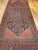 Vintage Persian Malayer Gallery Area Rug, Hand-Knotted Wool, Geometric Pattern, 5x13, Navy & Terracotta For Sale - Image 16 of 16