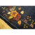 Textile 1920s Navy Field Floral Antique Chinese Art Deco Carpet 9' X 11'4" Knotted Rug For Sale - Image 7 of 9