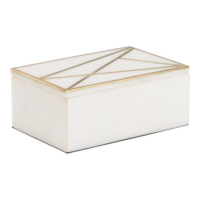 Genesis Marble Box, Large For Sale