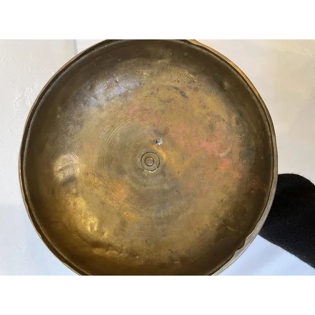 Large Antique Brass Box, Middle East, 1920s For Sale - Image 9 of 10