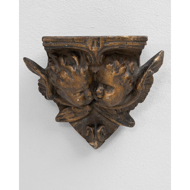1900s French Plaster Pedestal Console For Sale - Image 11 of 18