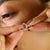 1 Carat Flaoting Ruby Diamond Halo Contemporary Ring in 14k Yellow Gold Size 5 For Sale - Image 4 of 11