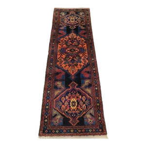 1940s Vintage Persian Runner Rug 3'10"x 11'5"