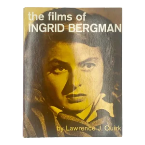 The Films of Ingrid Bergman by Lawrence J Quirk Book Paperback 1970 Hollywood