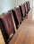 Mid 20th Century French Moderne Dining Chairs in Aubergine Mohair- Set of 8 For Sale - Image 16 of 16