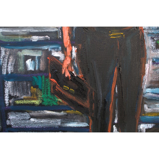 Natalia Vypritskaia, the Noise of the City, Oil on Canvas For Sale - Image 4 of 9