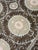 Large Cotton Suzani From Samarkand Uzbekistan, 1930s Suzani Terracotta Wall Hanging Tapestry - Neutral Uzbek Bedspread For Sale In New York - Image 6 of 12