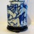Traditional Blue and White Porcelain Lamp For Sale - Image 3 of 7