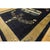 1920s Navy Blue Antique Chinese Painterly Peking Knotted Large Oversized Big Rug For Sale - Image 9 of 10