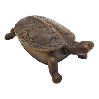 Brass Turtle Box, 1970s For Sale