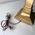 Late 20th Century Chapman Style Brass Two Socket Lamp For Sale - Image 9 of 12
