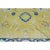 Handwoven Yellow/Blue Traditional Indian Agra Area Rug 12'4" X 15'4" For Sale In Dallas - Image 6 of 10