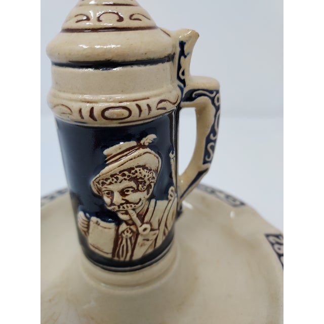 Restaurant Match Holder With Striker Vintage From Luchow's New York For Sale - Image 4 of 7