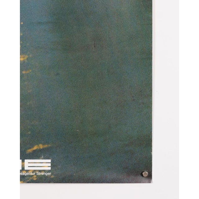 1970s Porsche 6-Year Long-Term Warranty Poster by Strenger Advertising Agency, 1976 For Sale - Image 5 of 9