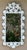White Vintage Coastal Cast Iron Shell & Starfish Wall Mirror For Sale - Image 8 of 15