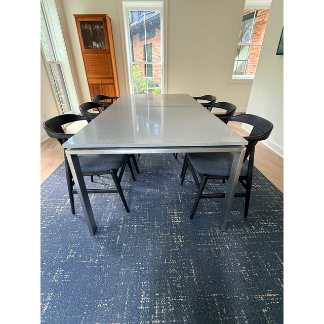 Room and Board Rand Quartz Dining Room Table For Sale - Image 12 of 13