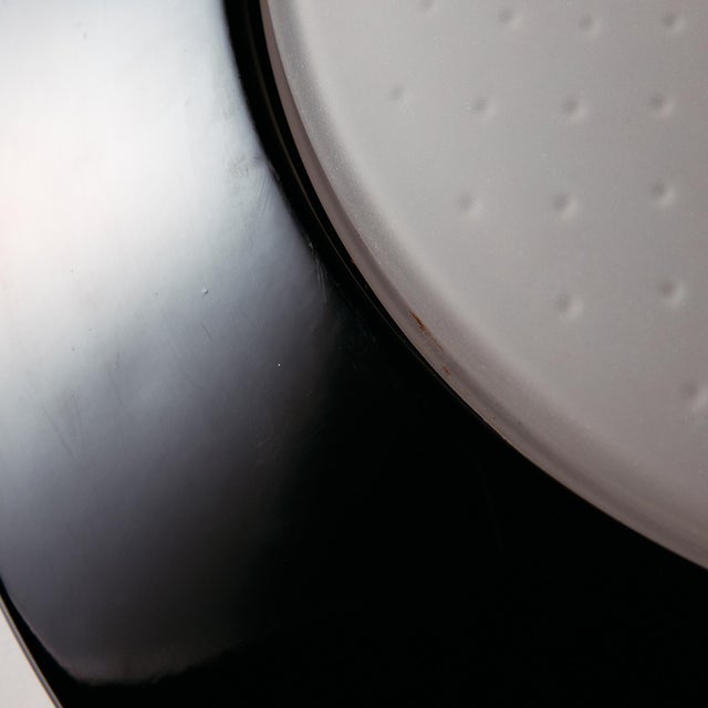 Metal Metal and Glass Ceiling Lamp For Sale - Image 7 of 18