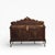 1940s Continental Carved Walnut Sideboard Cabinet With Sculptural Apron For Sale - Image 14 of 18