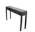 Vintage Elm 48" Long 4-Drawer Console Table For Sale - Image 4 of 9