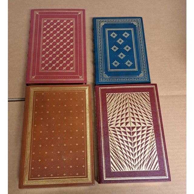 Franklin Library Signed First Edition Leather Books Set of Nine For Sale In New York - Image 6 of 16