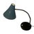 Vintage Black Gooseneck Desk Lamp with Blue-Grey Shade, 1970s For Sale - Image 11 of 11