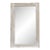42" Long Antique Sun Bleached Teak Mirror For Sale