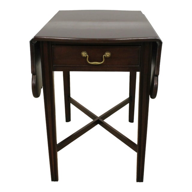 Statton Old Towne Cherry Pembroke Drop Leaf Table For Sale