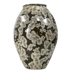 Large Crystaline Vase by Doug Johnson / Pepperwood Pottery