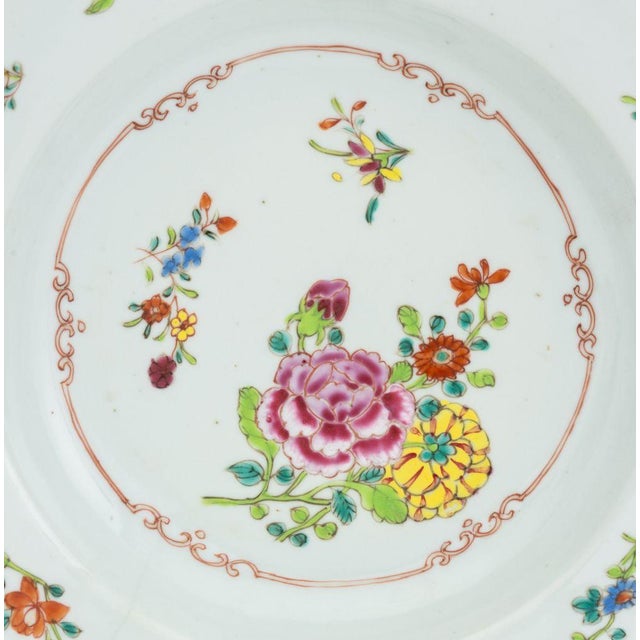 Chinese Chinese Export Porcelain Soup Bowls, Pair For Sale - Image 3 of 8