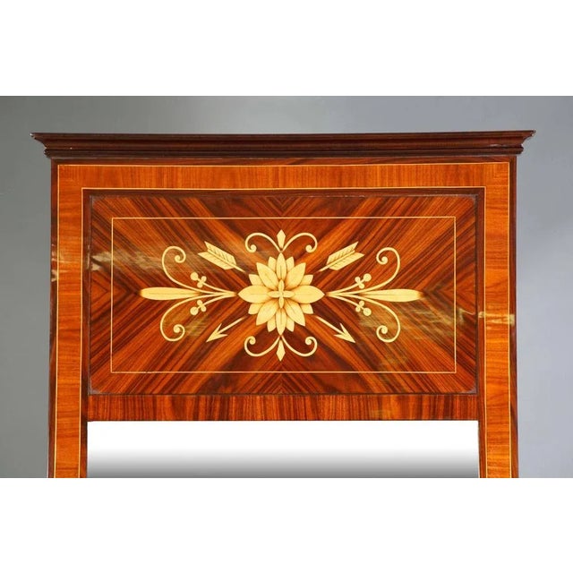 20th Century Classicist Style Tulip Mirror Commode For Sale - Image 9 of 11