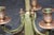 1950s French Directoire Louis XVI Style Gilt Metal & Tole Bouillotte Lamp For Sale - Image 10 of 14