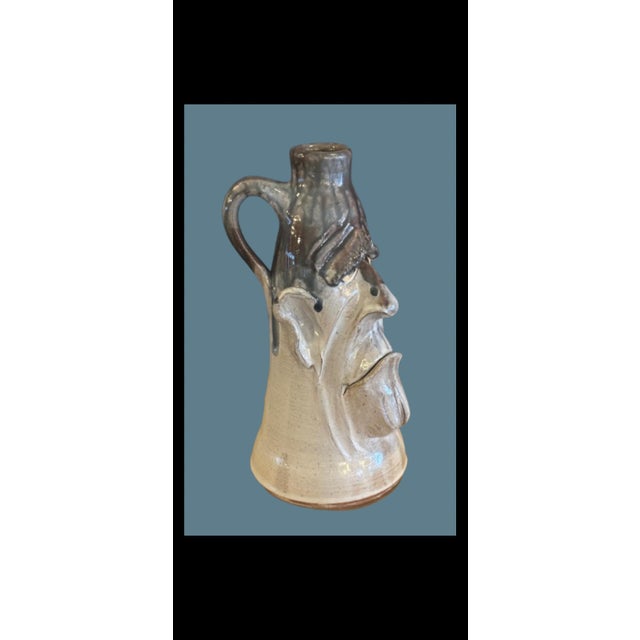 Southern Folk Art Face Jug by Dal Burtchaell For Sale - Image 4 of 10