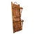 Bamboo/Rattan Wall Mail/Document Holder For Sale