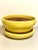 McCoy Pottery 1940s - 1960s Medium “Yellow" Mid-Century Flowerpot and Saucer For Sale In Los Angeles - Image 6 of 6