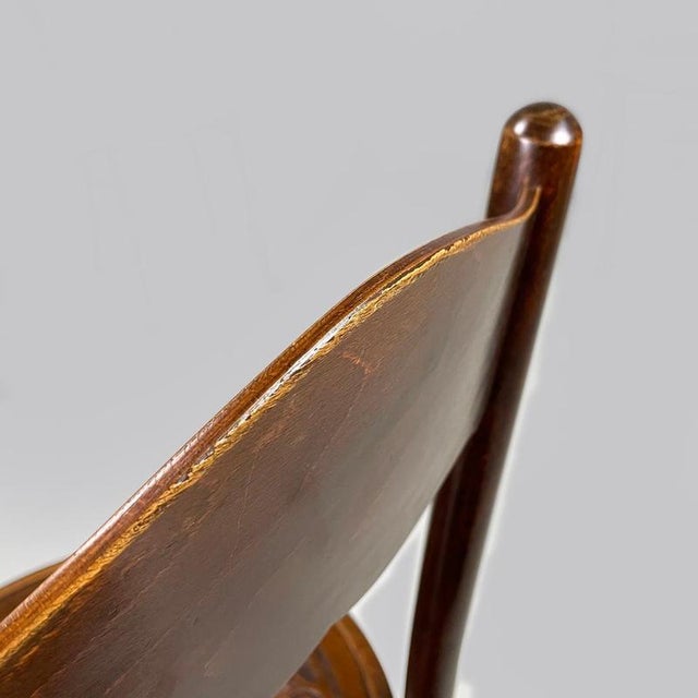 Austrian Wooden Chairs with Round Decoration from Mundus,1890s, Set of 6 For Sale - Image 11 of 18
