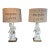 1960s Italian Blanc Du Chin Cherub Lamps - a Pair For Sale