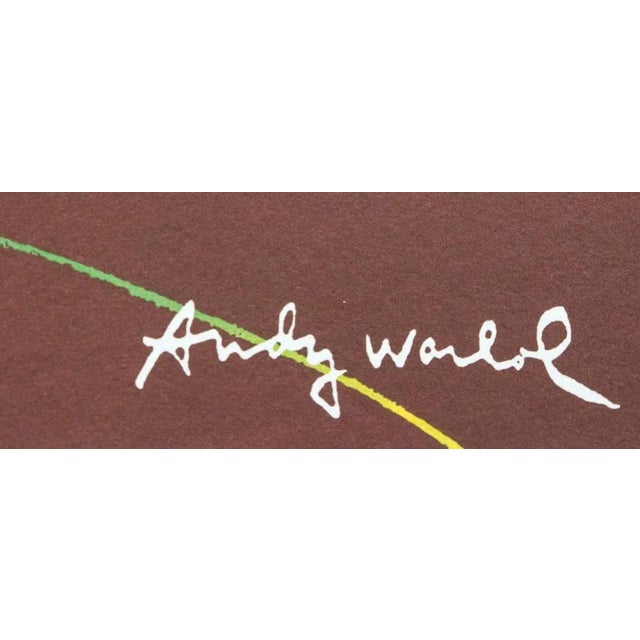 1986 Carnegie Museum of Art After Andy Warhol "John Lennon" Lithograph Portrait signed numbered print, stamp authenticated...