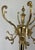 Vintage French Ornate Brass Coat Rack For Sale - Image 3 of 14
