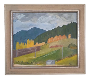 H. Westman, Northern Landscape, 1959, Oil on Canvas