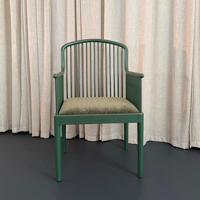 Mid-Century Modern Mid-Century Modern Spindle "Andover" Armchair by Davis Allen For Sale - Image 3 of 9