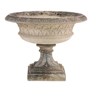 Reconstituted Stone Celtic Urn or Planter, England Late 20th C.