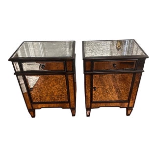 Arhaus Furniture Isla Nightstands - A Pair For Sale