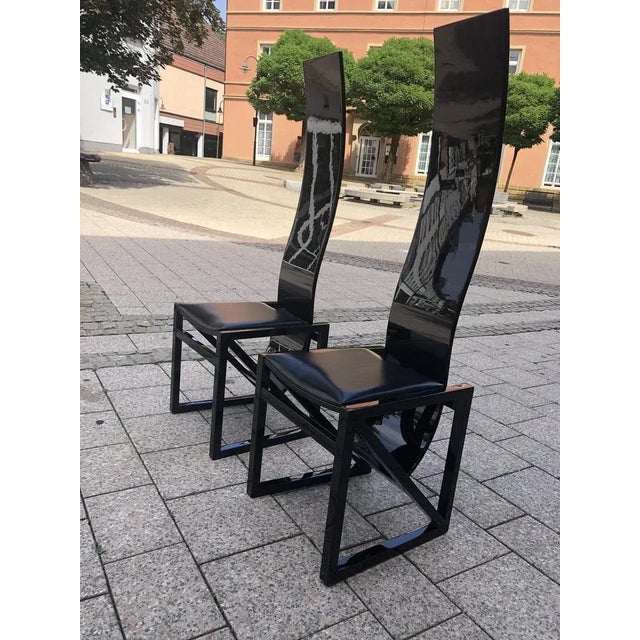 Black Japanese Edo Lounge Chair by Kisho Kurokawa for PPM Corporation, 1980s For Sale - Image 8 of 16